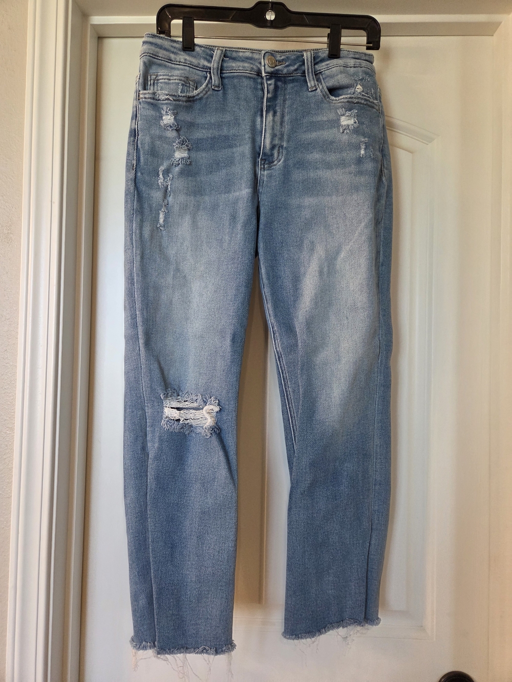 Lovervet Light Blue Distressed Women's Jeans 30